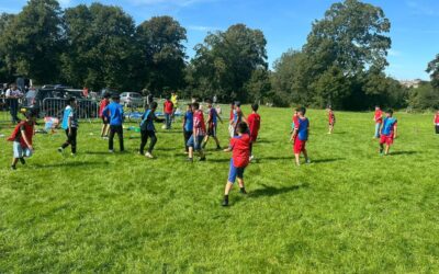 Sporting activities for young people at community culture fair