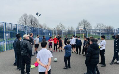 Our Thursday youth session in Lawerence hill is thriving positively.