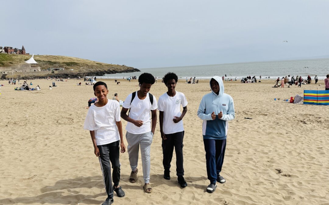Our trip to Barry Island- Very positive, learning and relaxing.