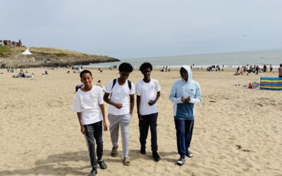 Our trip to Barry Island- Very positive, learning and relaxing.