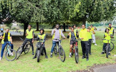 Bristol Somali youth voice promoting community-Led Climate Action Through Cycling and community conversations.